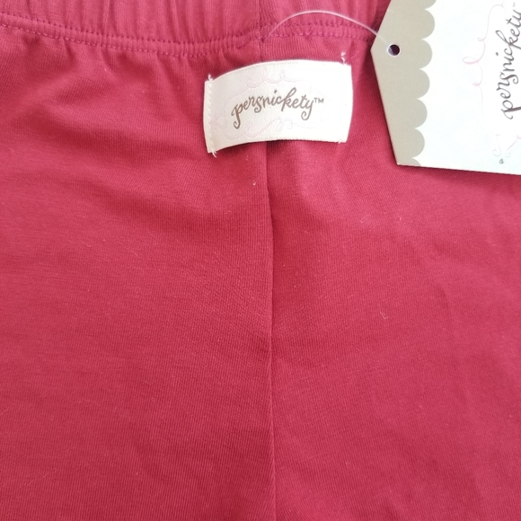 PERSNICKETY Boutique Ruffle Leggings 12-18 Mos Red - Picture 4 of 4
